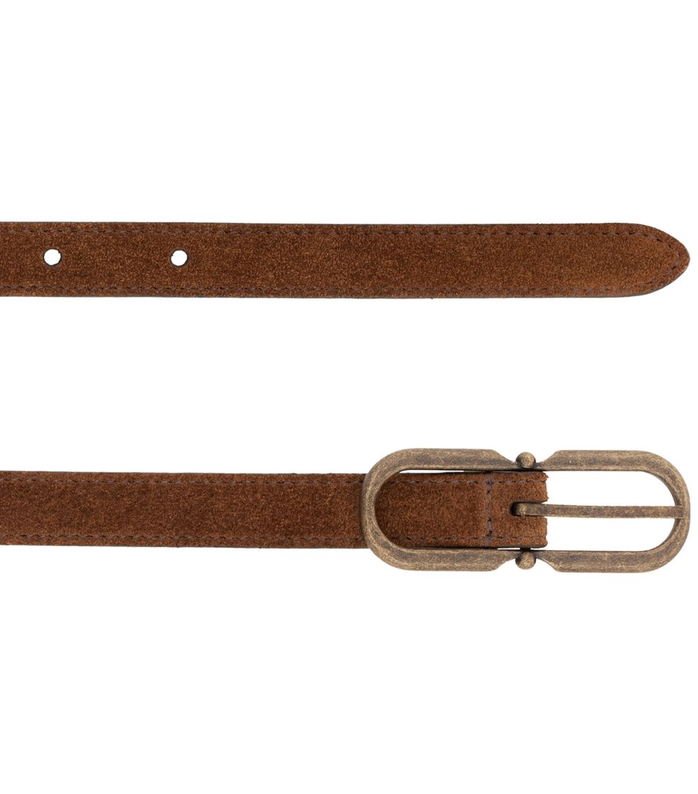 Saint Laurent Saint Laurent Suede Belt