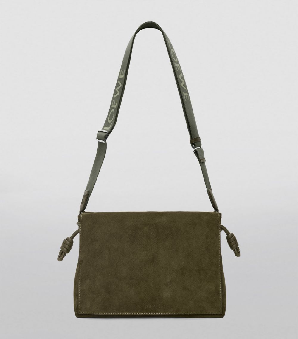 Loewe Loewe Suede Flamenco Satchel