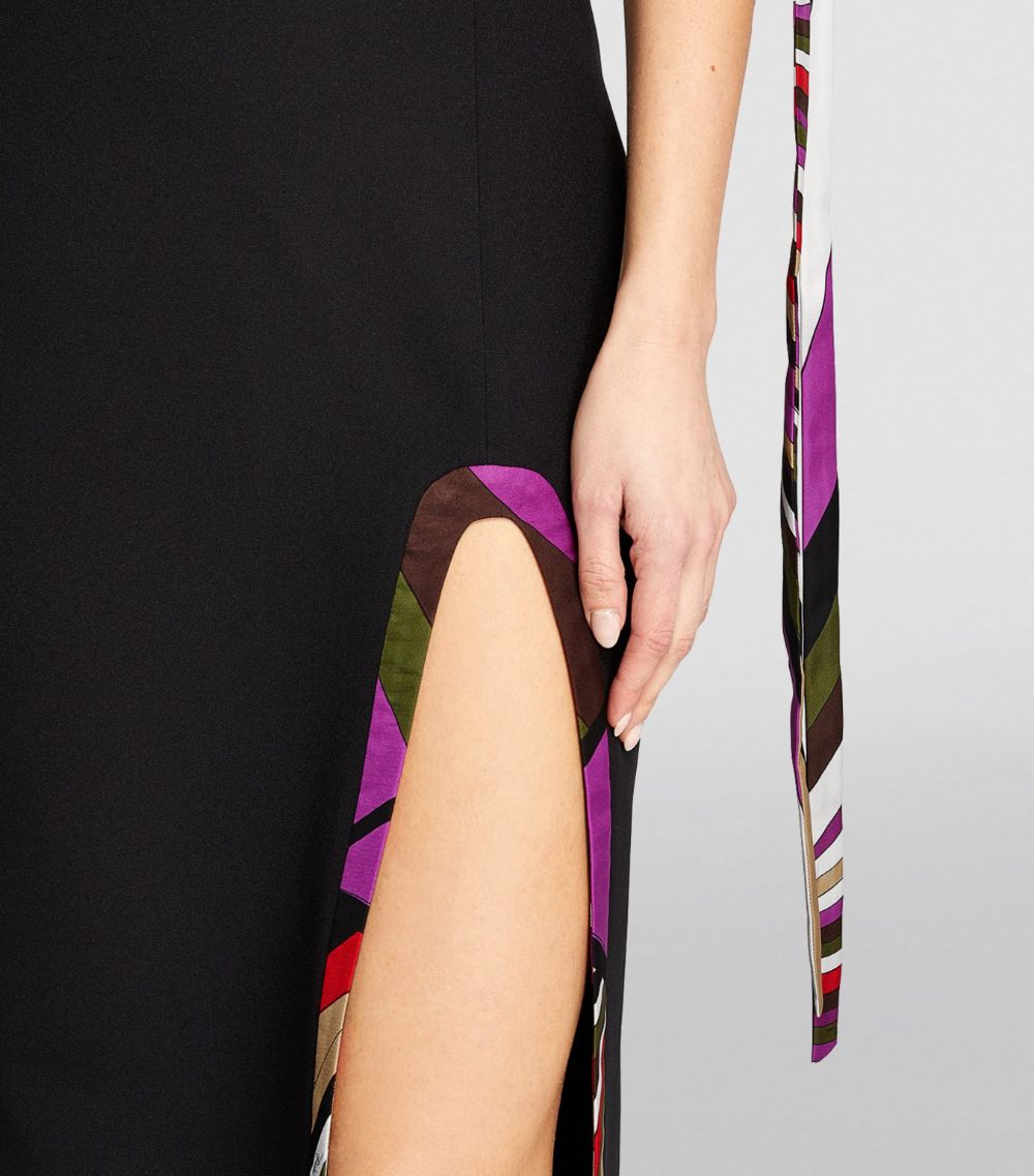 Emilio Pucci Pucci Off-The-Shoulder Maxi Dress