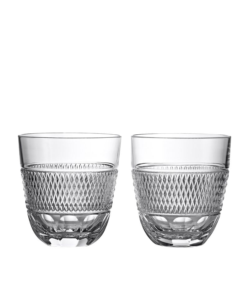 Waterford Waterford Set Of 2 Crystal Copper Coast Tumblers