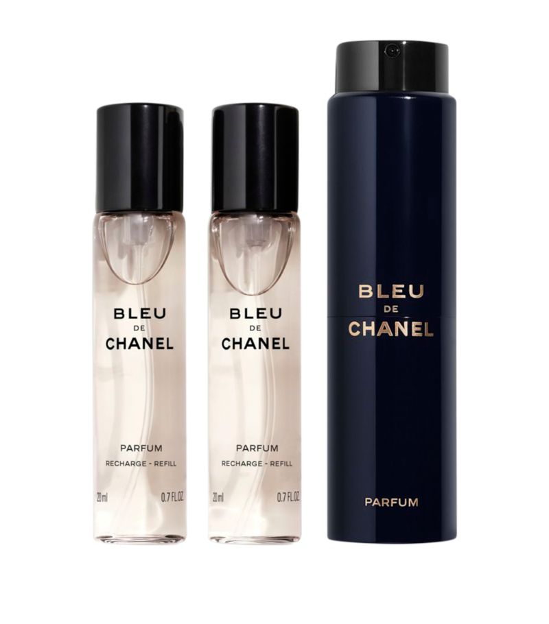 Chanel Chanel (Bleu De Chanel) Parfum Twist And Spray Travel Set (3 X 20Ml)