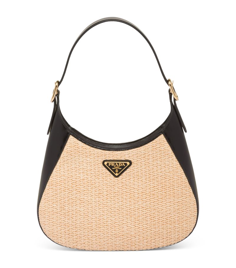 Prada Prada Woven Cleo Shoulder Bag