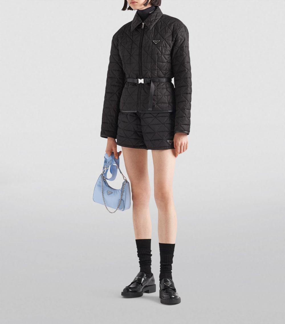 Prada Prada Quilted Triangle Jacket