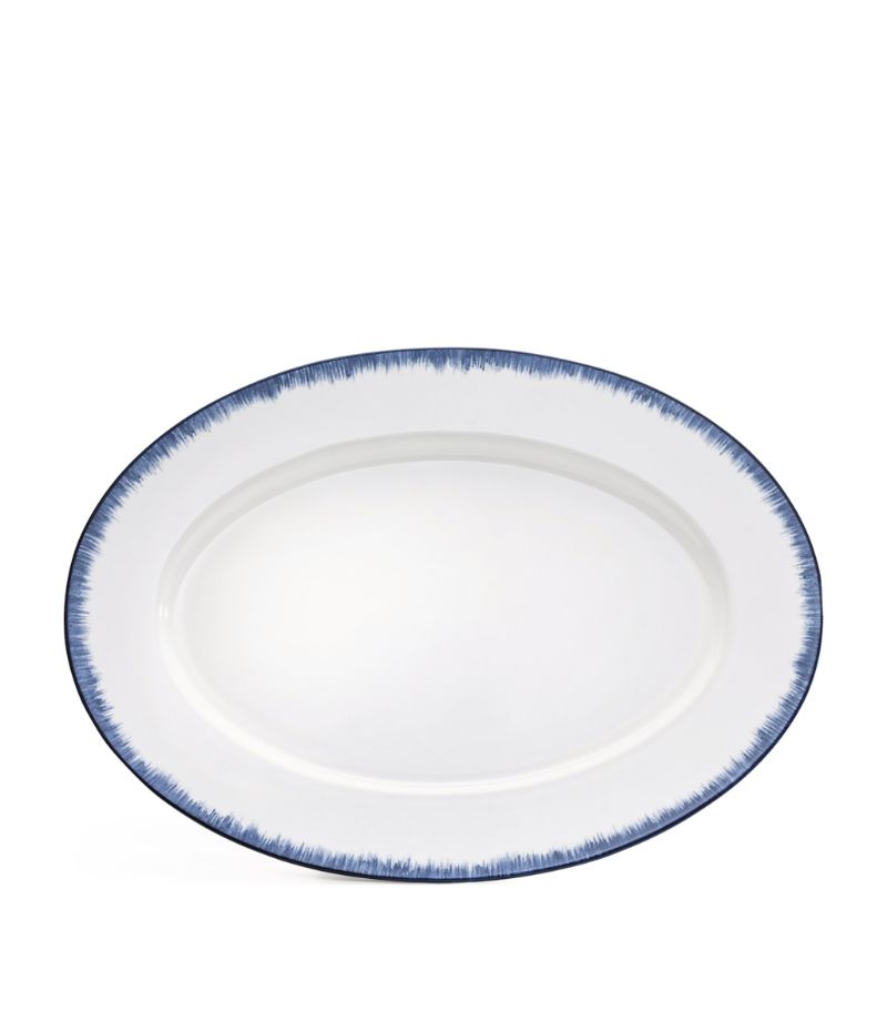 Halcyon Days Halcyon Days + Nina Campbell Serengeti Feathered Plate (40cm)