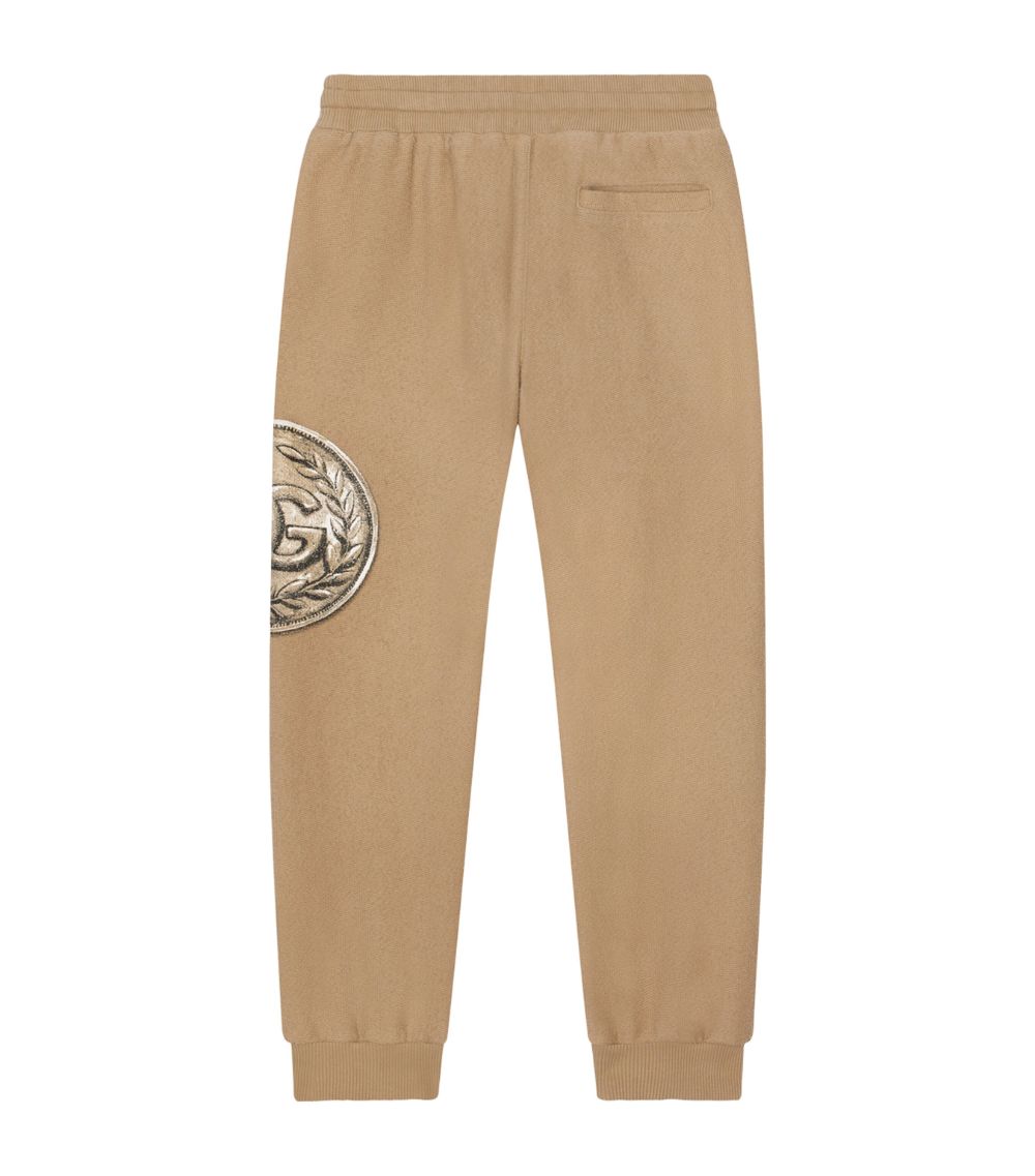 Dolce & Gabbana Dolce & Gabbana Kids Cotton Crest Sweatpants (2-6 Years)