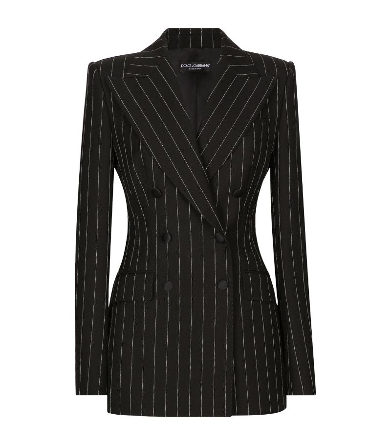 Dolce & Gabbana Dolce & Gabbana Wool Pinstripe Blazer