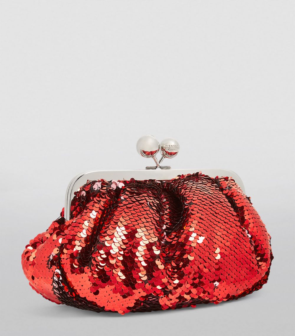 Weekend Max Mara Weekend Max Mara Small Sequinned Pasticcino Bag