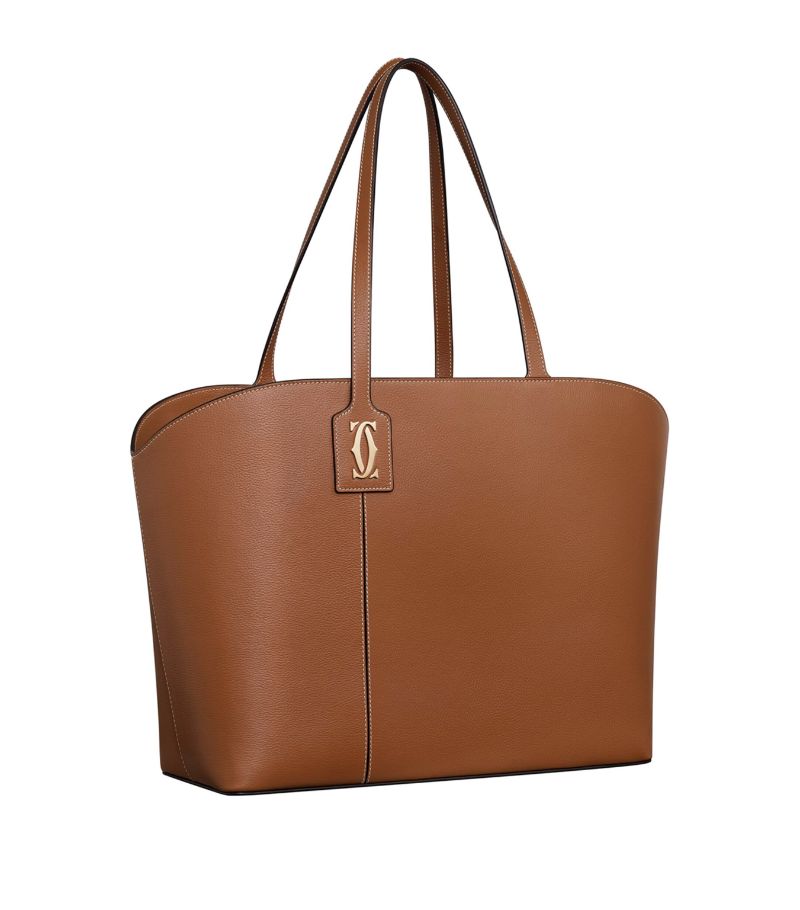 Cartier Cartier Calfskin C De Cartier Tote Bag