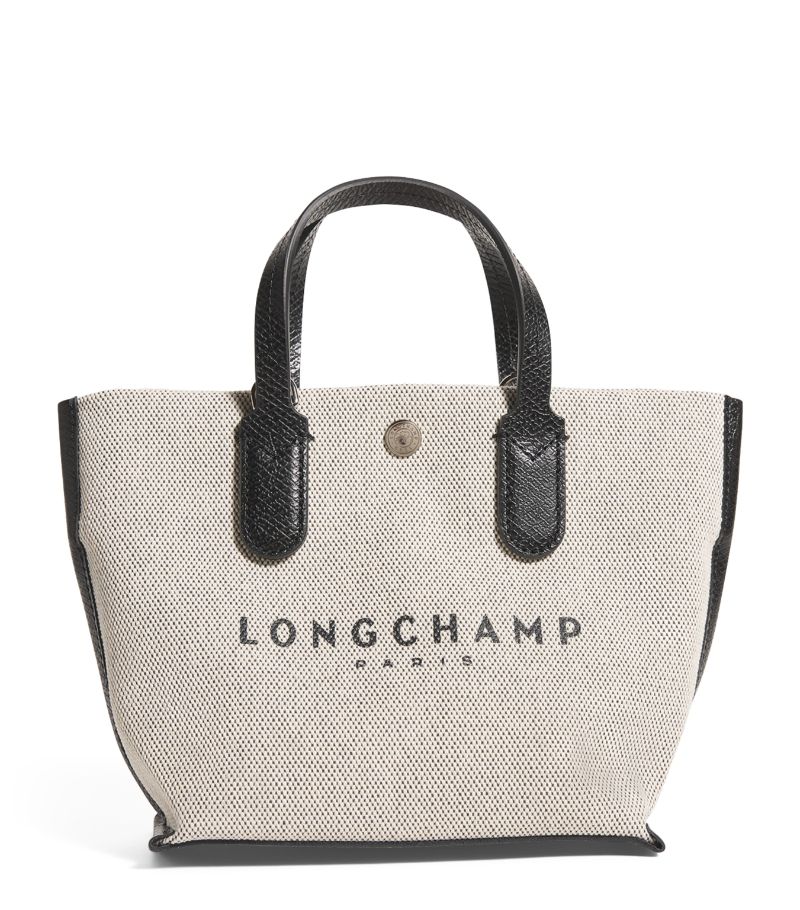  Longchamp Mini Canvas Essential Top-Handle Bag