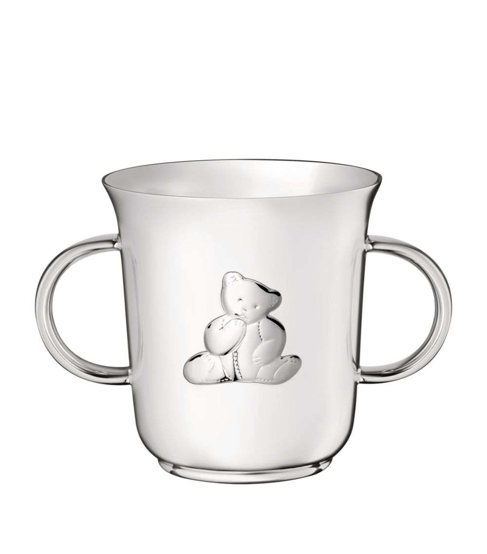 Christofle Christofle Silver-Plated Charlie Bear Baby Cup
