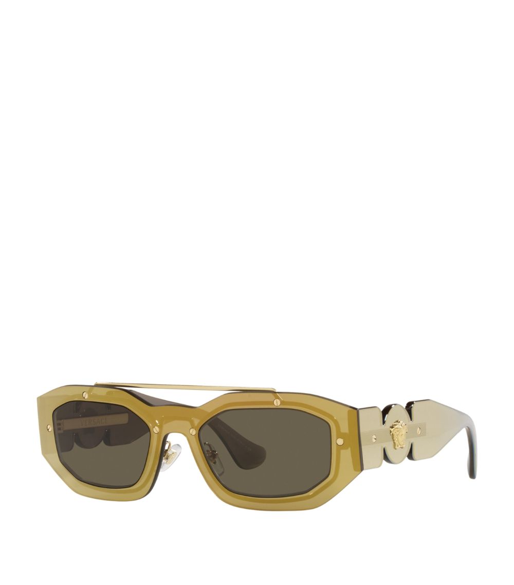 Versace Versace Irregular Medusa Sunglasses