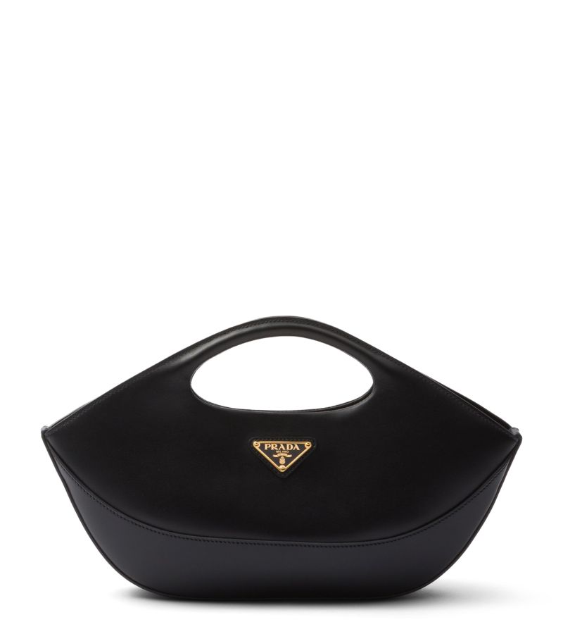 Prada Prada Medium Leather Top-Handle Bag