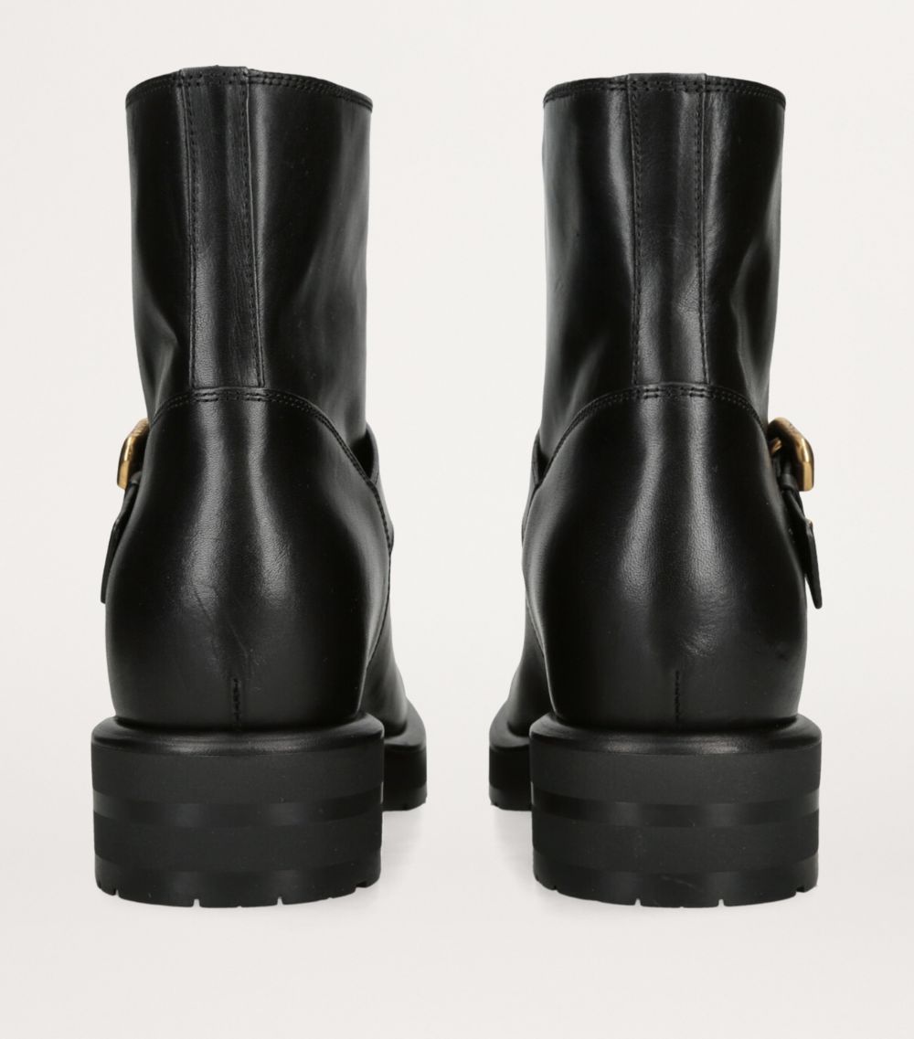 Chloé Chloé Leather Coddington Boots