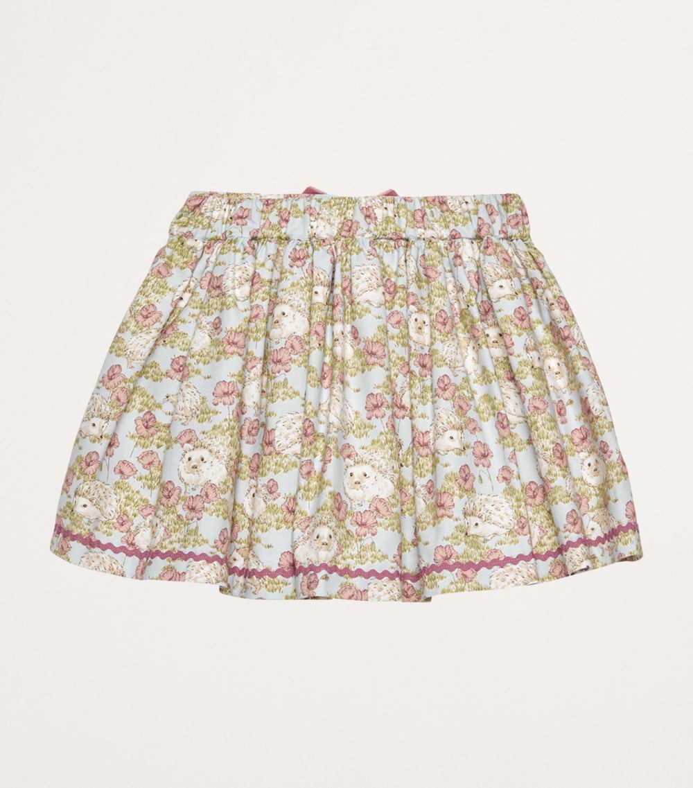 Trotters Trotters Cotton Floral Hedgehog Hollie Skirt (6-11 Years)