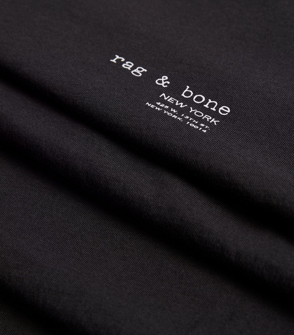 Rag & Bone Rag & Bone Cotton Mini-Logo T-Shirt