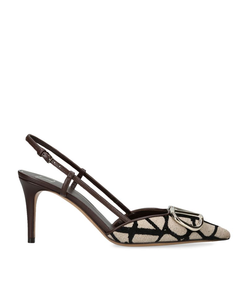 VALENTINO GARAVANI Valentino Garavani Vlogo Slingback Mules 80