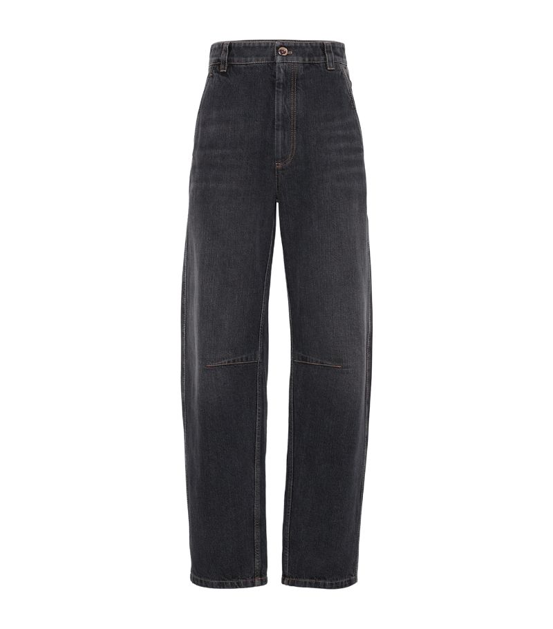 Brunello Cucinelli Brunello Cucinelli Curved-Leg Jeans