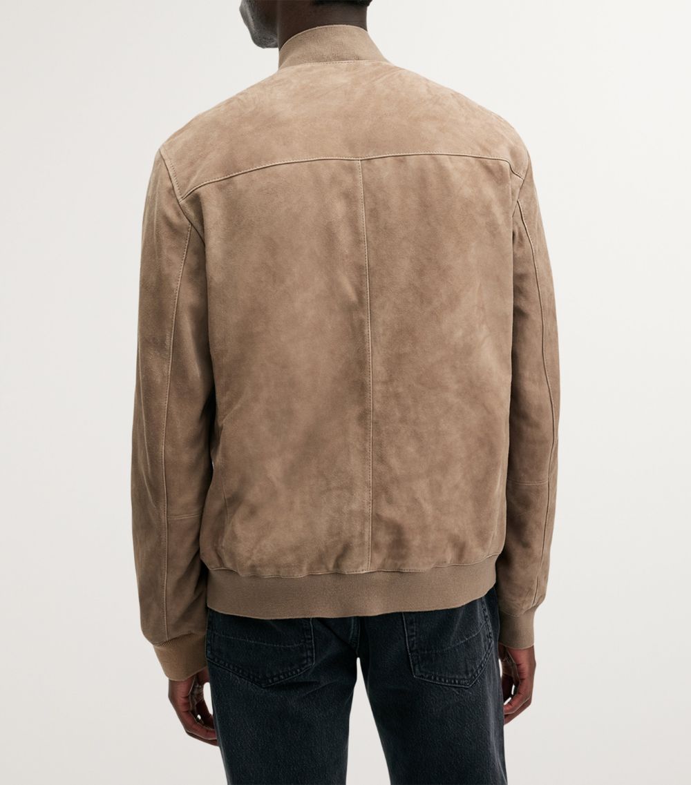 Allsaints Allsaints Suede Kemble Bomber Jacket