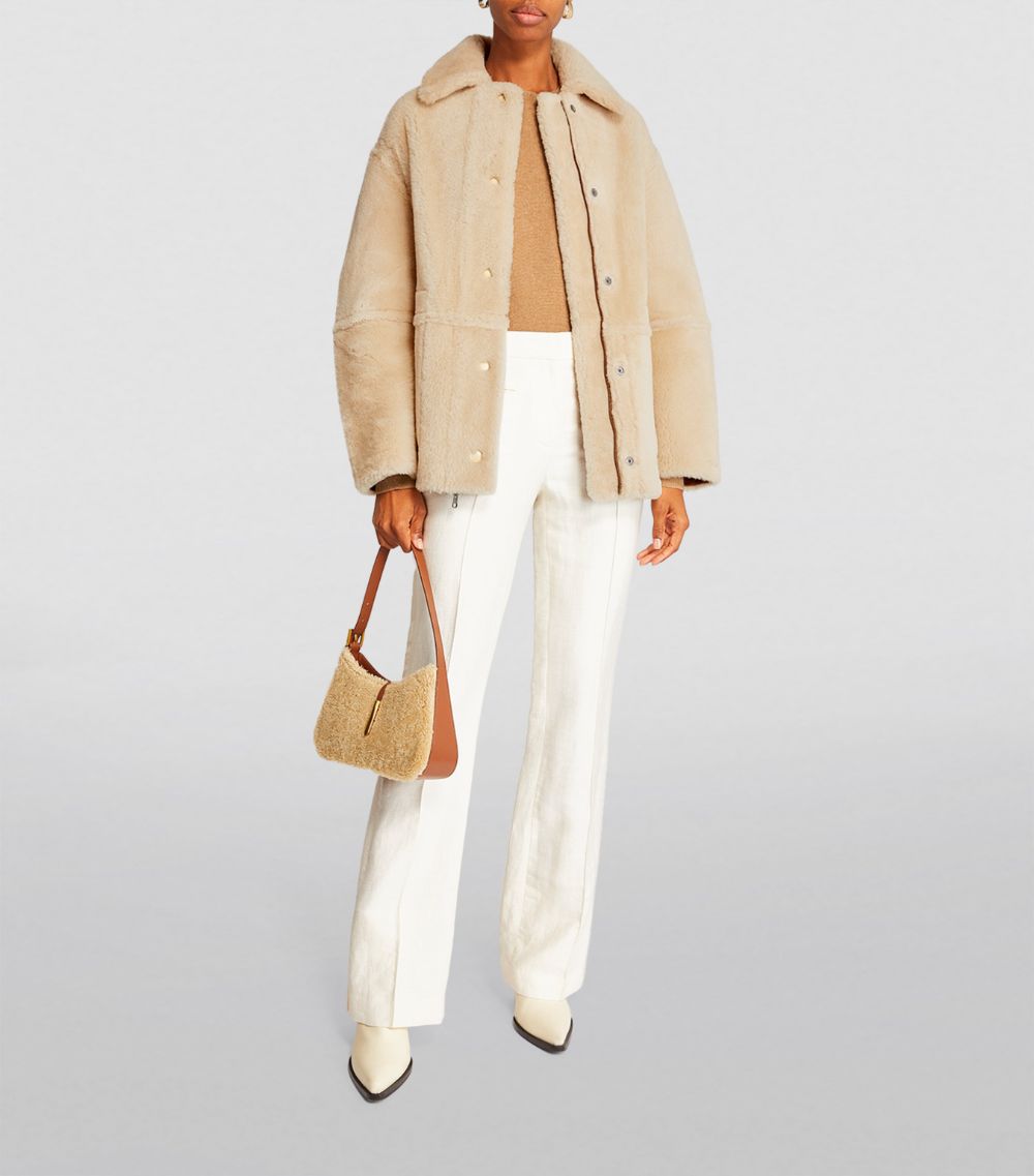 Vince Vince Reversible Shearling Jacket