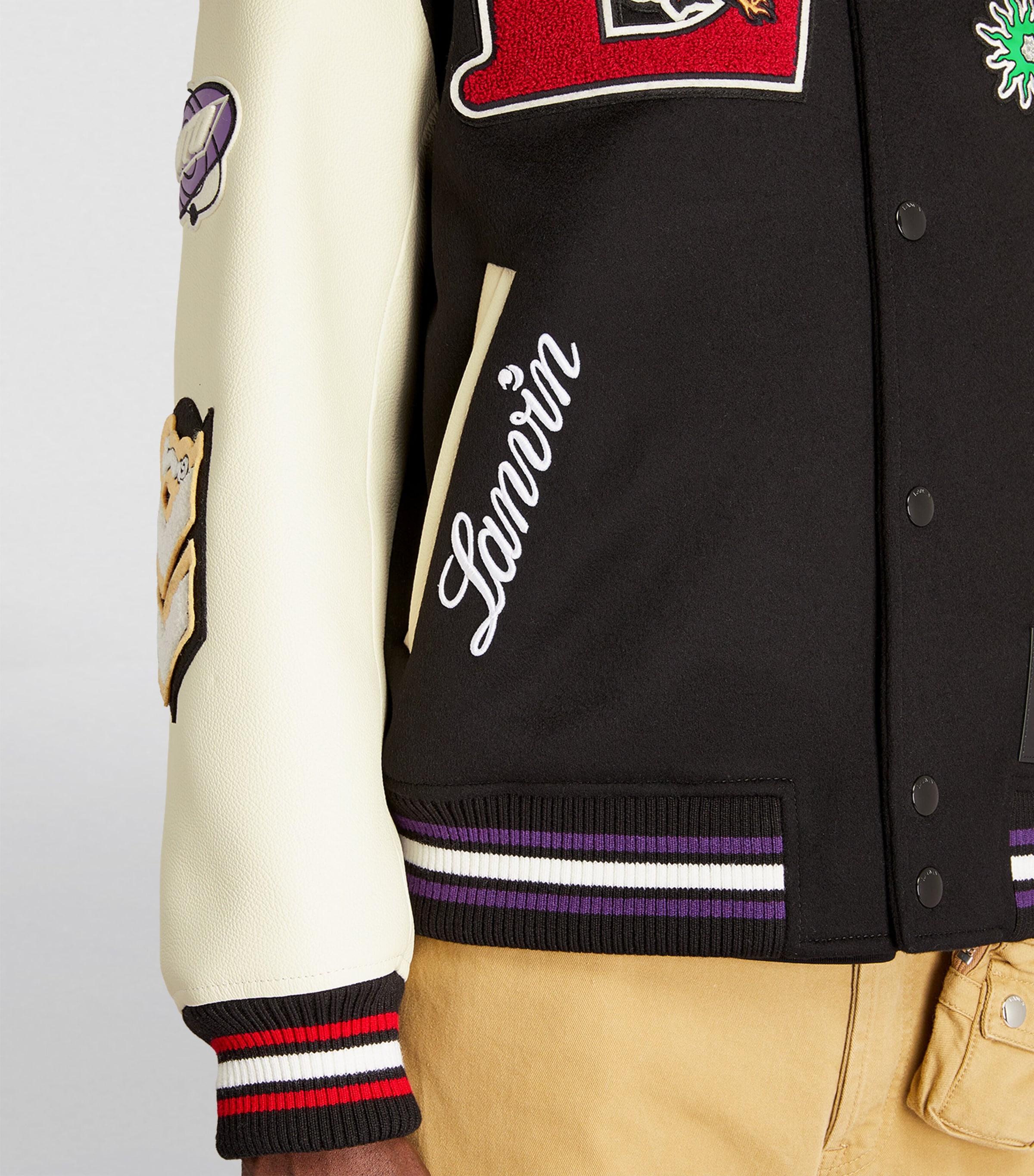 Lanvin Lanvin x Future Varsity Jacket