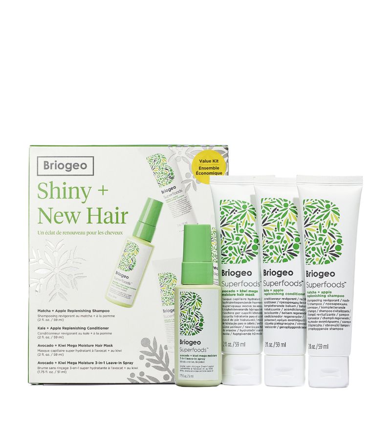 Briogeo Briogeo Shiny + New Hair Superfoods Moisturizing Travel Gift Set