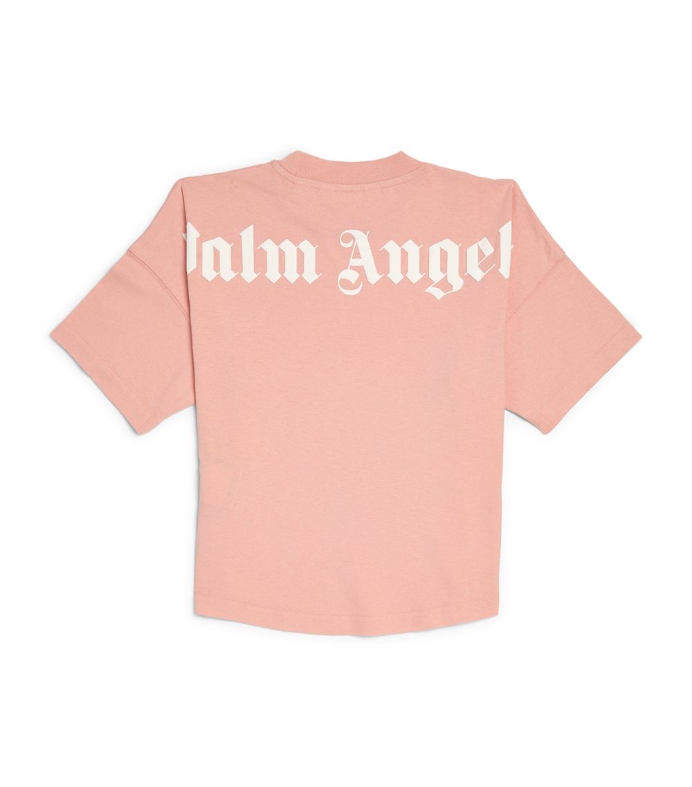 Palm Angels Kids Palm Angels Kids Cotton Logo T-Shirt (4-12 Years)