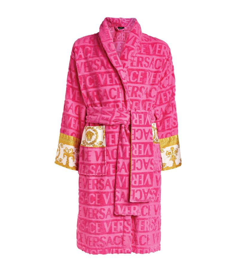 Versace Versace Baroque Logo Robe (Medium)