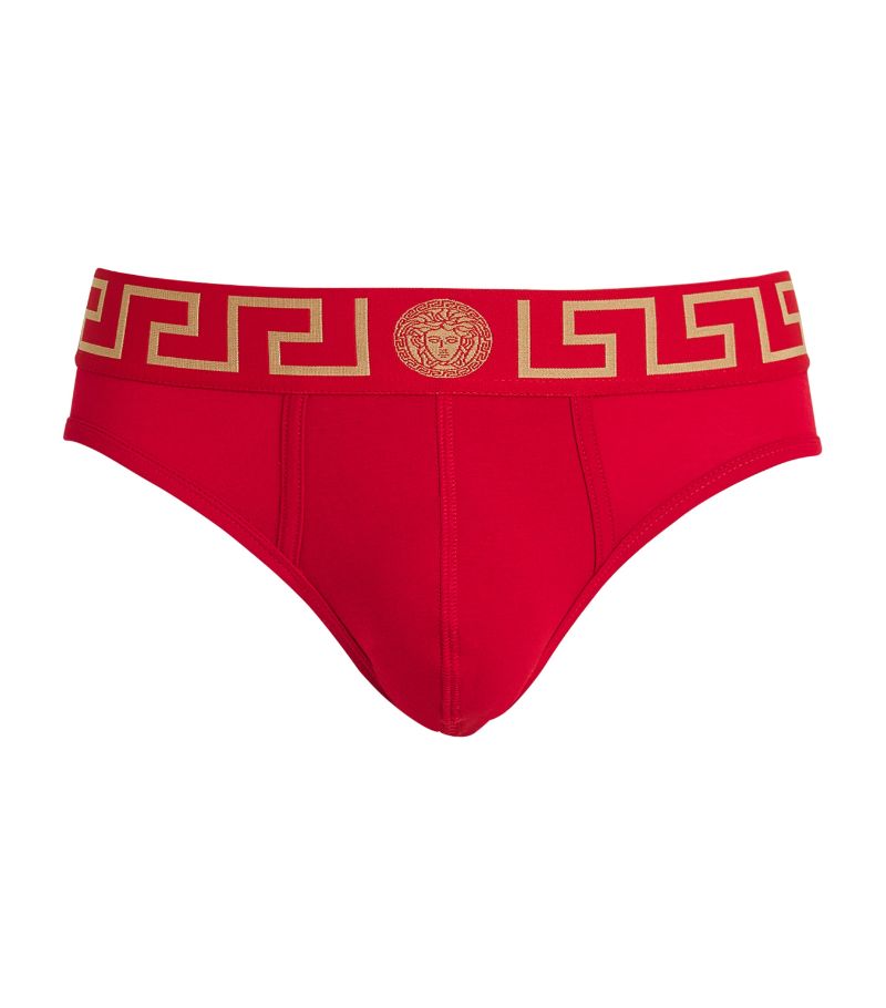 Versace Versace Greca Low-Rise Briefs