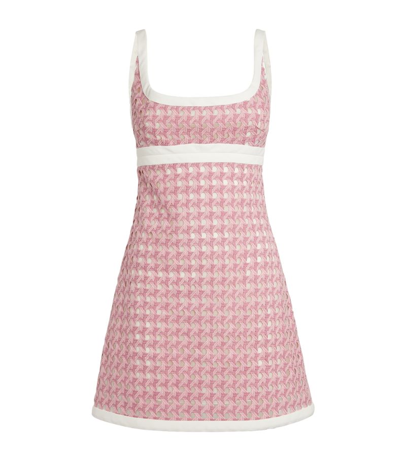 Giambattista Valli Giambattista Valli Perforated Treillage Mini Dress