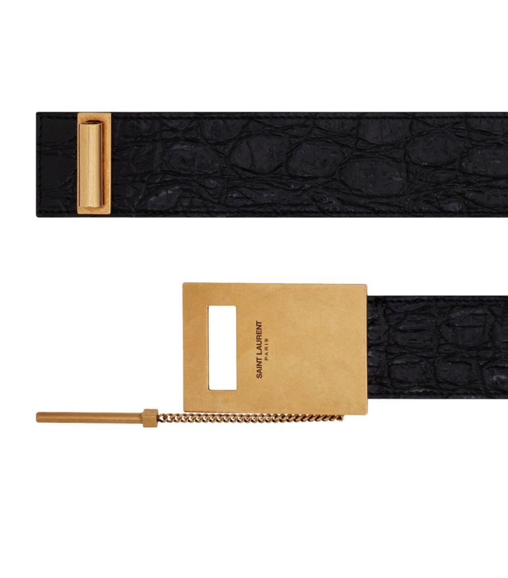 Saint Laurent Saint Laurent Leather Belt