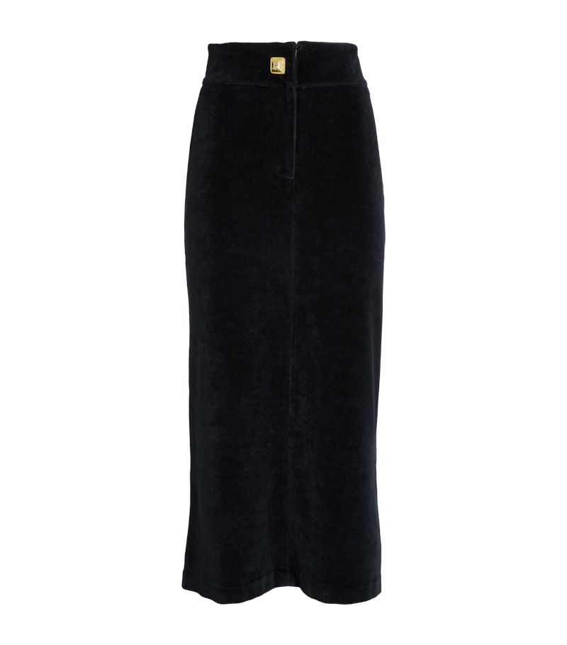 Destree Destree Velvet Midi Skirt