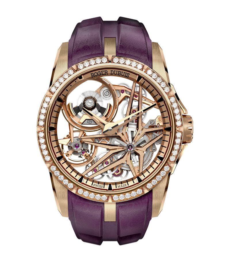 Roger Dubuis Roger Dubuis Eon Gold And Diamond Excalibur Monobalancier Watch 42Mm