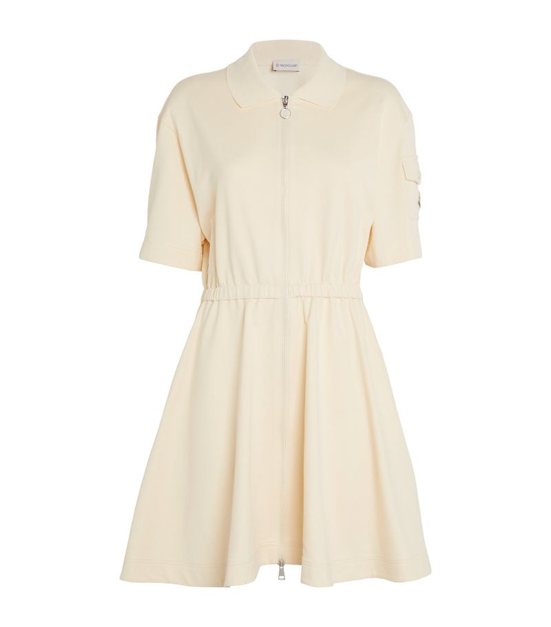 Moncler Moncler Cotton Polo Mini Dress