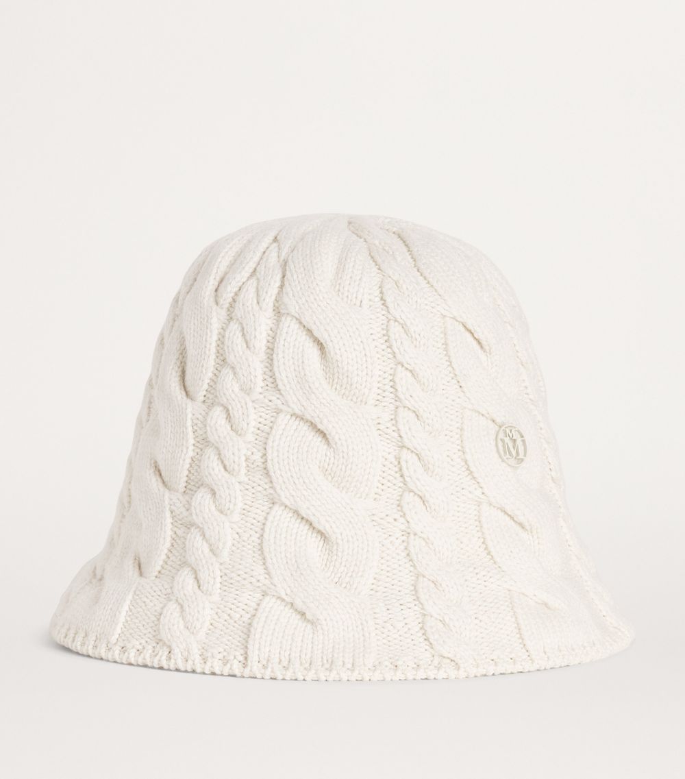 Maison Michel Maison Michel Cashmere-Blend Bucket Hat