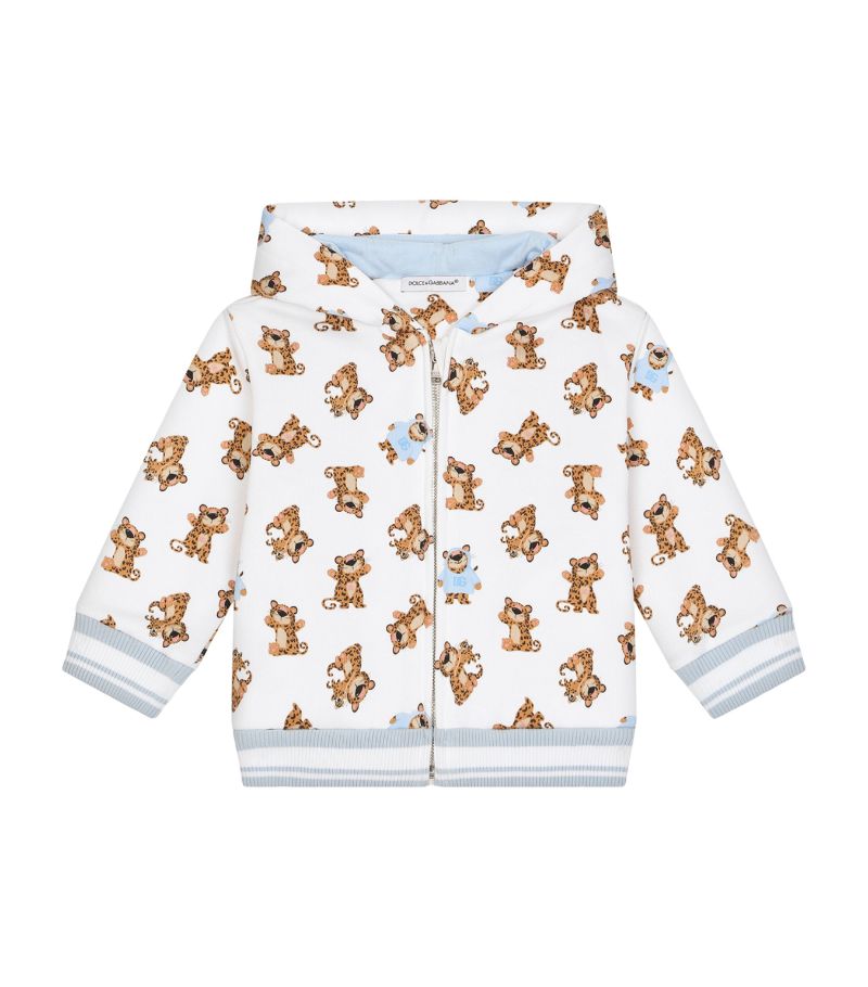 Dolce & Gabbana Dolce & Gabbana Kids Leopard Print Hoodie (3-30 Months)