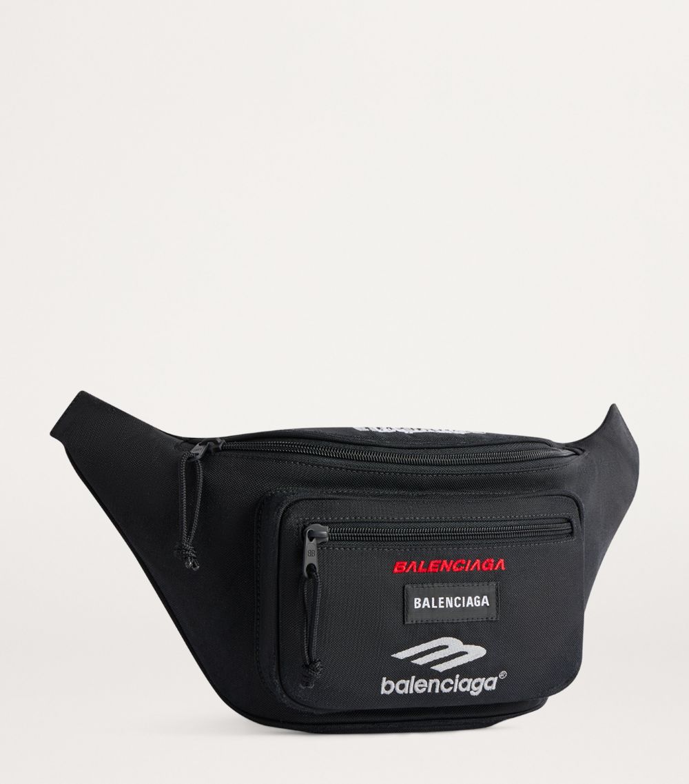 Balenciaga Balenciaga Embroidered-Logo Explorer Belt Bag