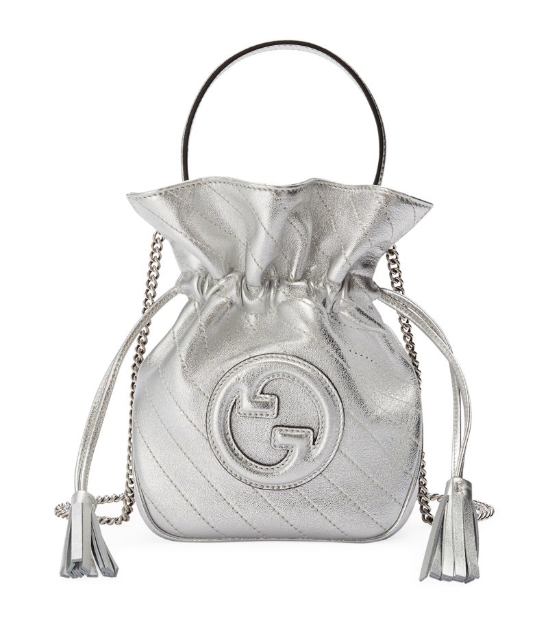 Gucci Gucci Small Metallic Blondie Top-Handle Bag