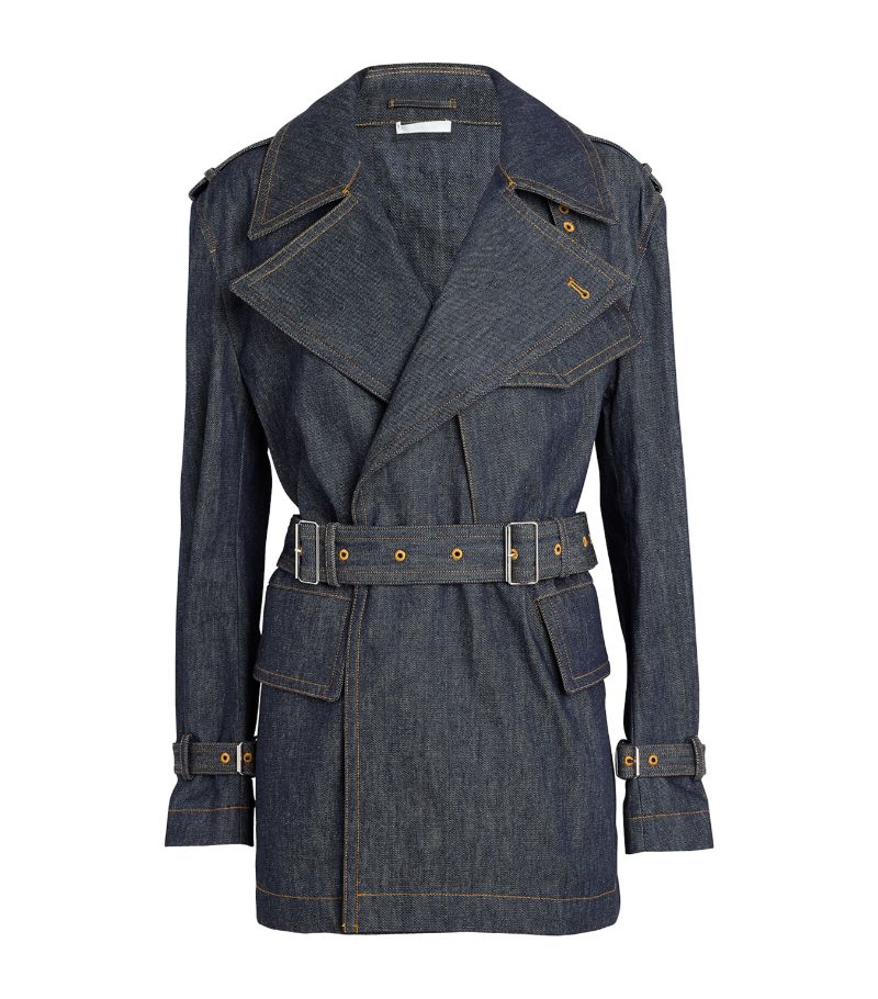 Helmut Lang Helmut Lang Denim Trench Coat