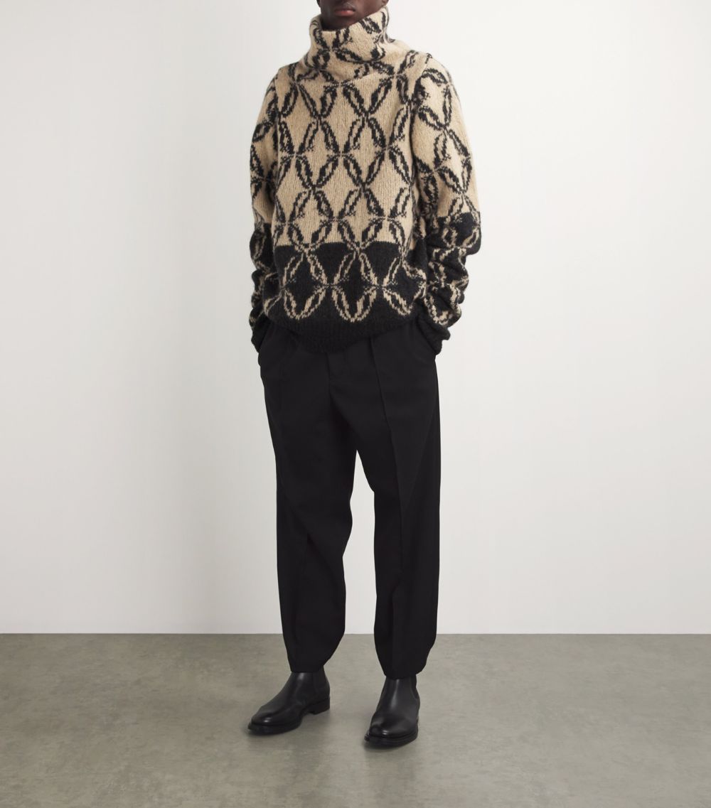 Dries Van Noten Dries Van Noten Alpaca-Blend Rollneck Sweater