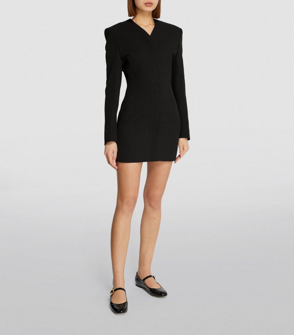 Jacquemus Jacquemus Structured Cubo Mini Dress