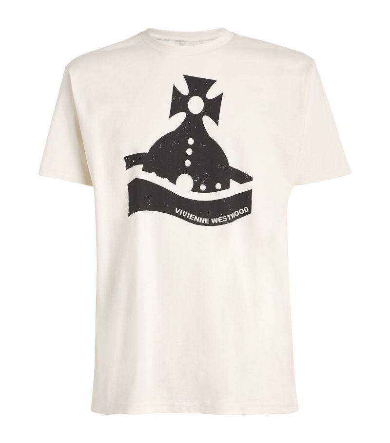 Vivienne Westwood Vivienne Westwood Cotton Sunken Orb T-Shirt