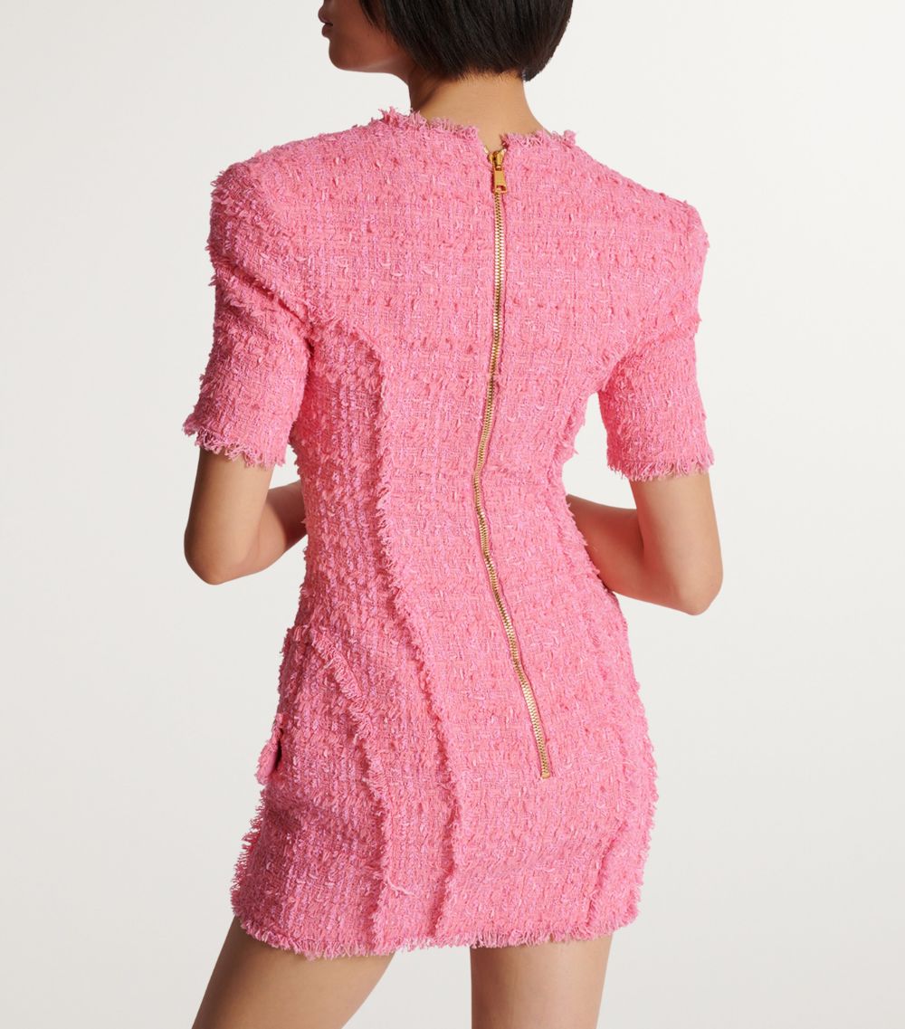 Balmain Balmain Tweed Mini Dress