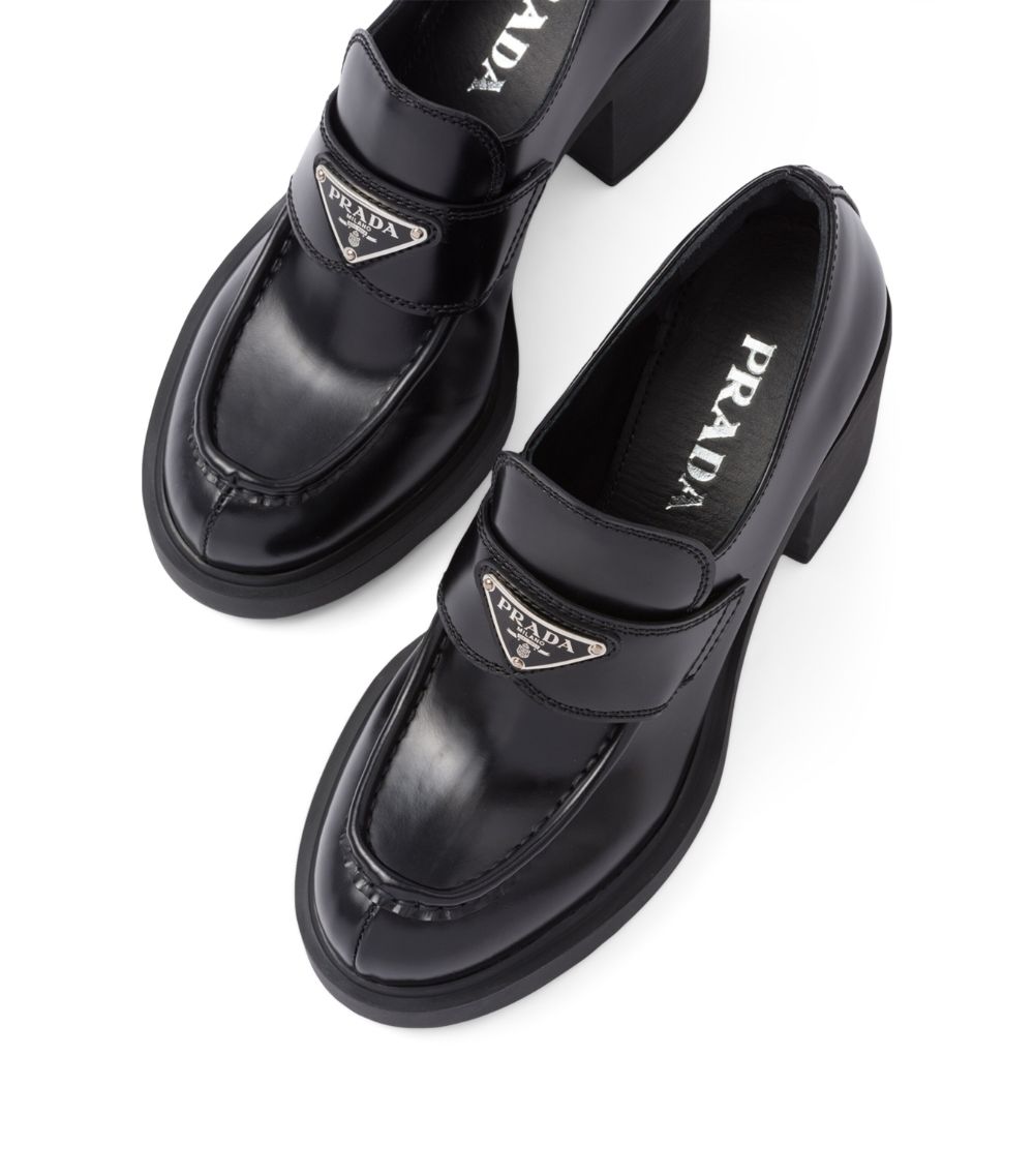 Prada Prada Leather Loafers 85