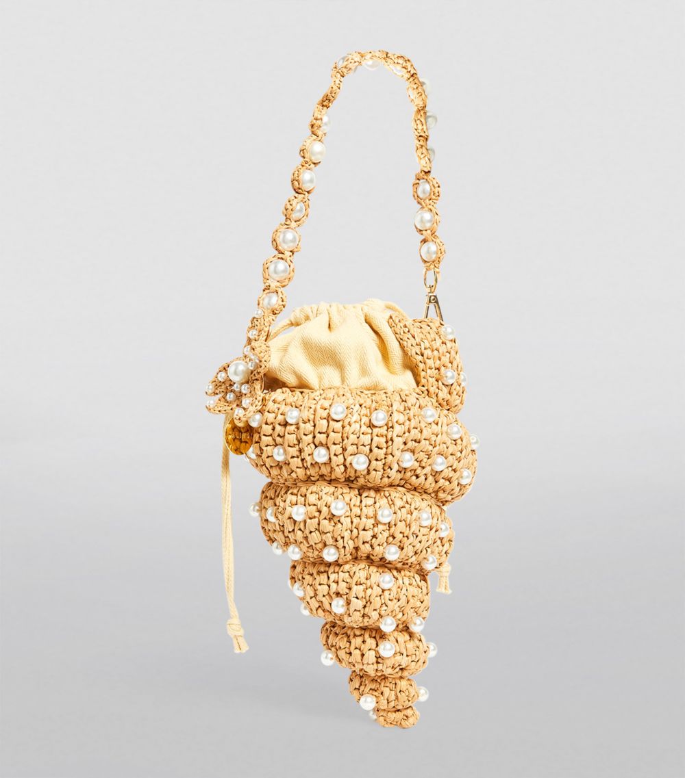 L'Alingi L'Alingi Crystal-Embellished Tulip Top-Handle Bag