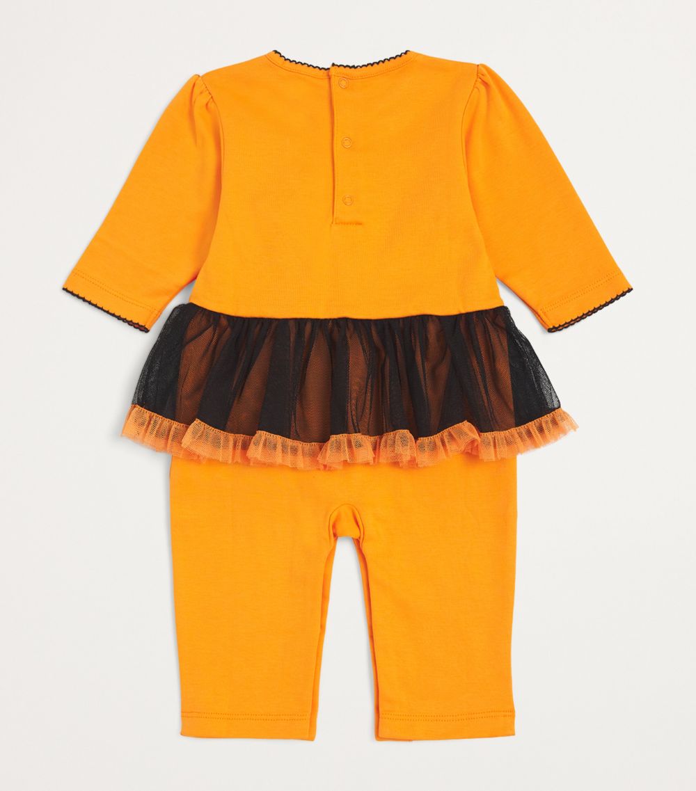 Kissy Kissy Kissy Kissy Halloween Happenings Pumpkin All-In-One (0-24 Months)