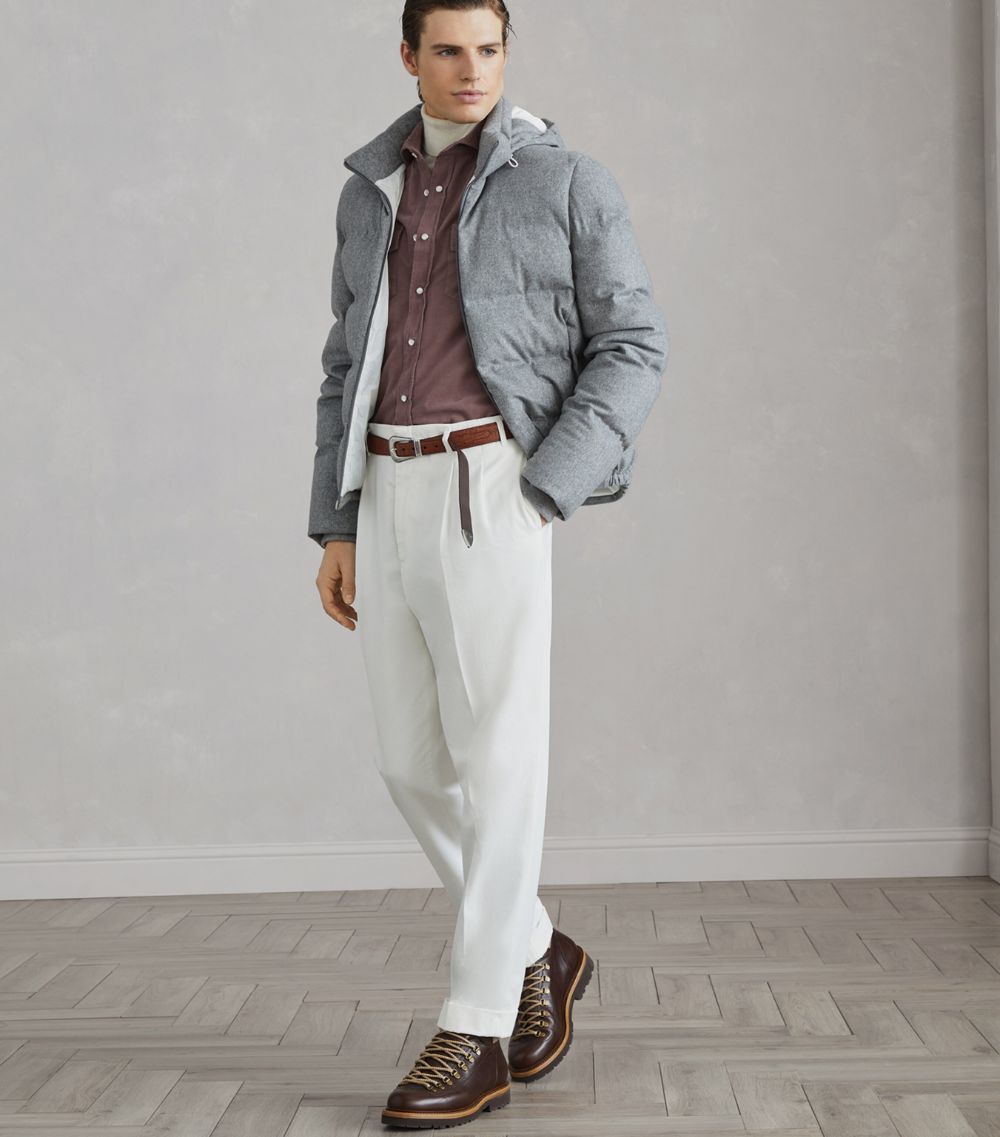 Brunello Cucinelli Brunello Cucinelli Corduroy Western Shirt