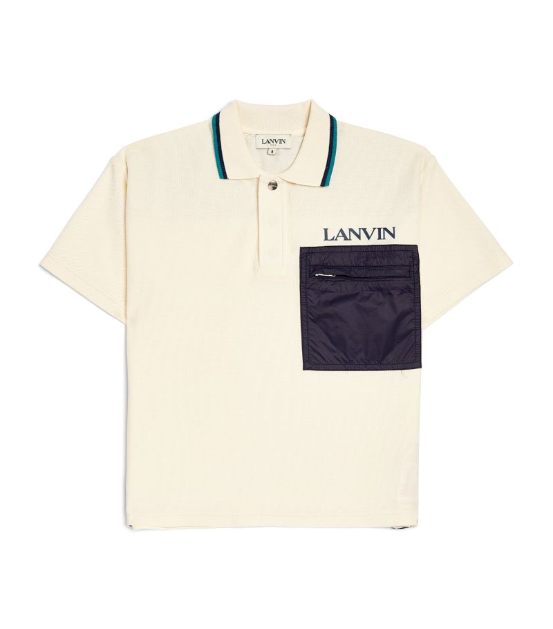 Lanvin Enfant Lanvin Enfant Cotton Polo Shirt (4-14 Years)