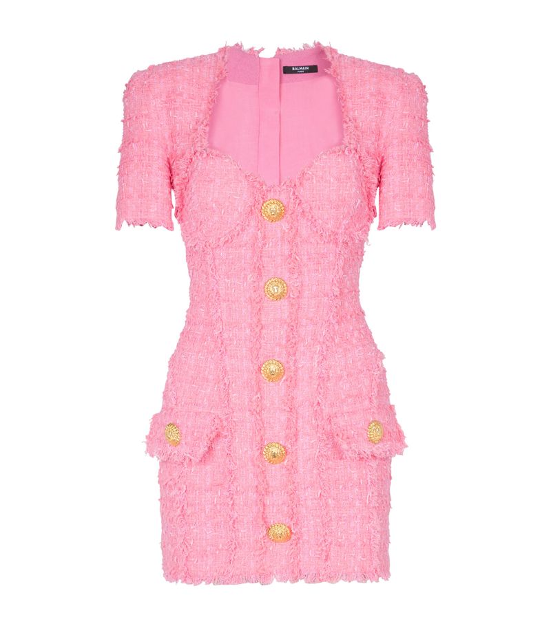 Balmain Balmain Tweed Mini Dress