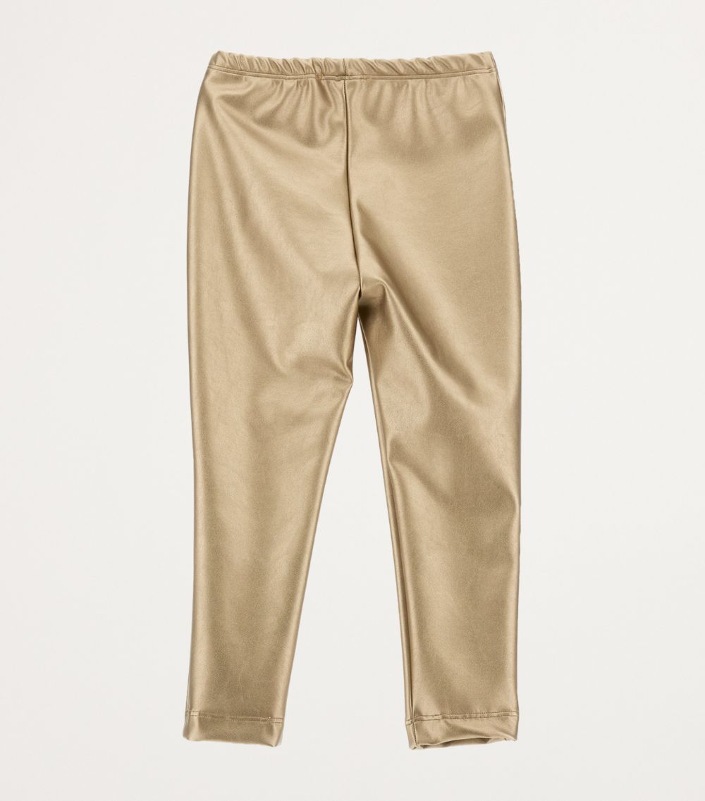 Monnalisa Monnalisa Metallic Leggings (4-14 Years)