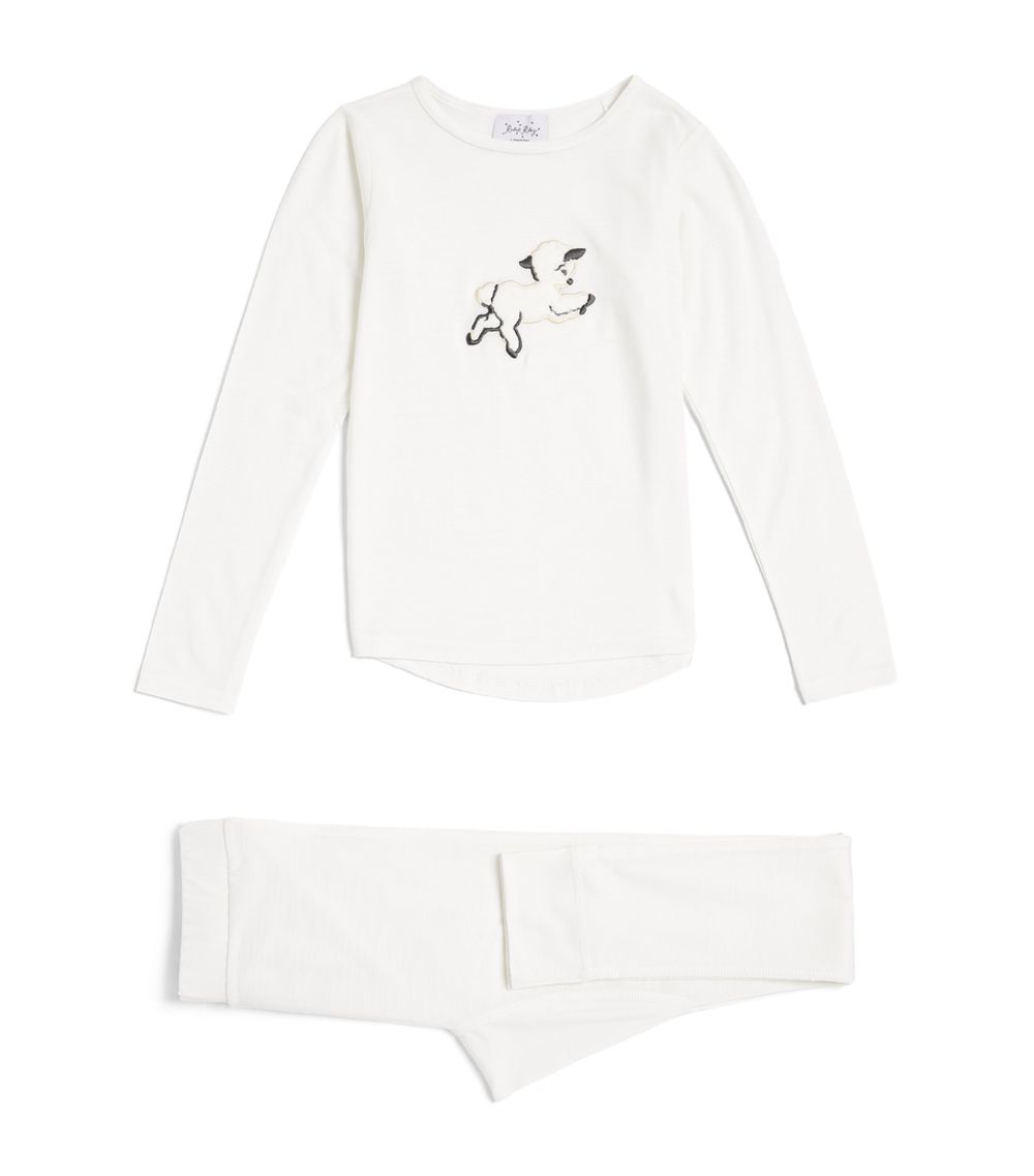 Smalls Merino Smalls Merino Fluffy Lamb Pyjama Set (3-8 Years)